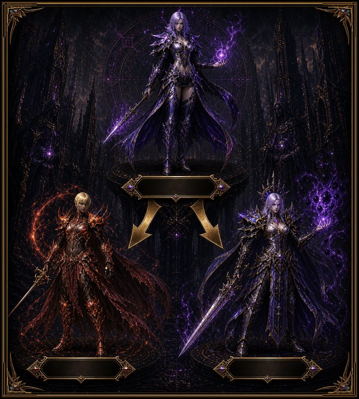 Shadow Templar class portrait