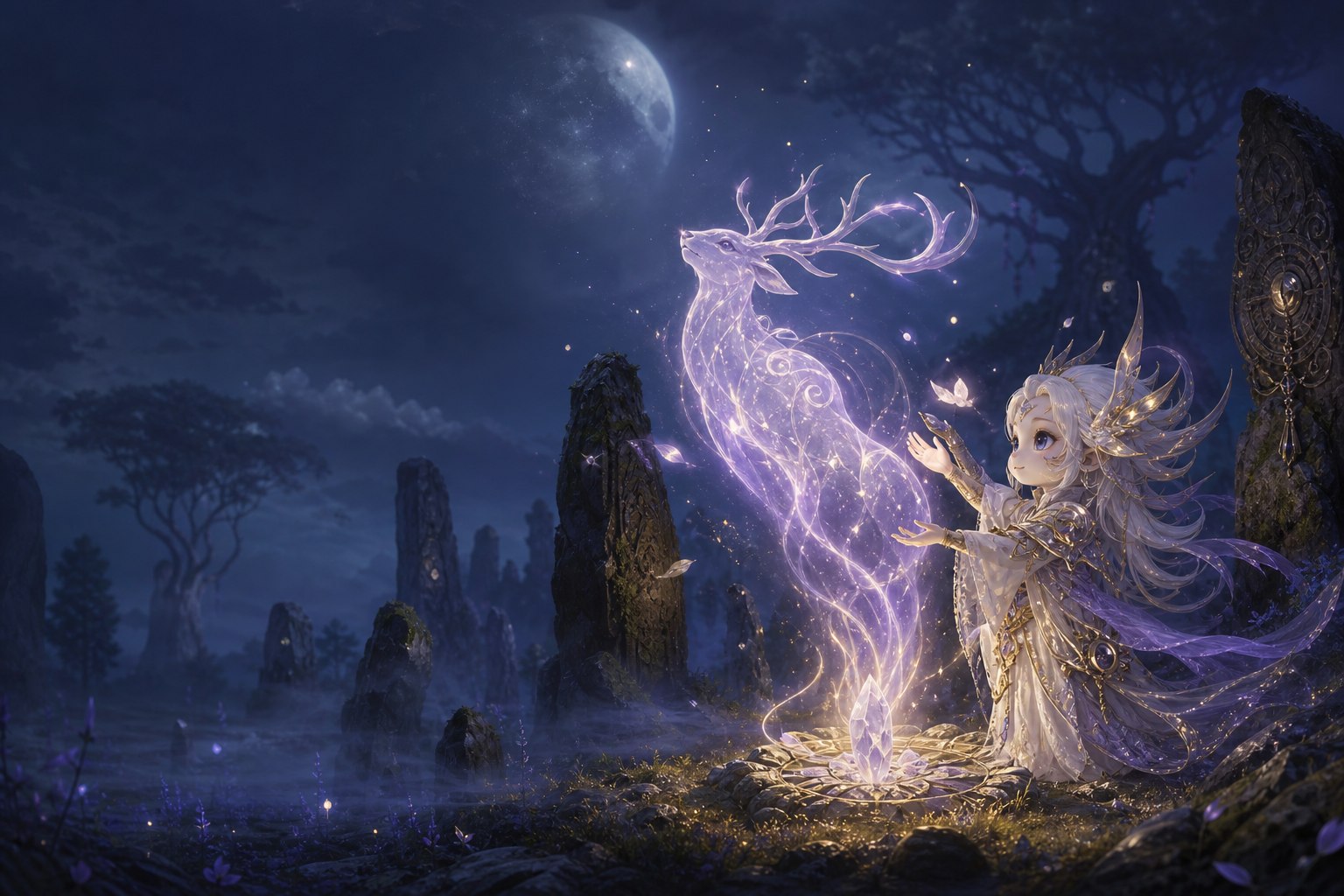 Anima releasing a peaceful Beastia soul
