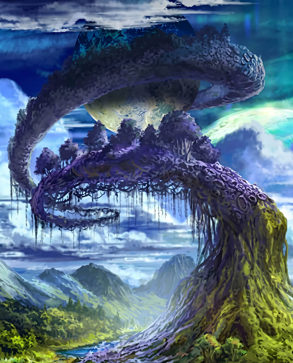 The world tree of Aurora
